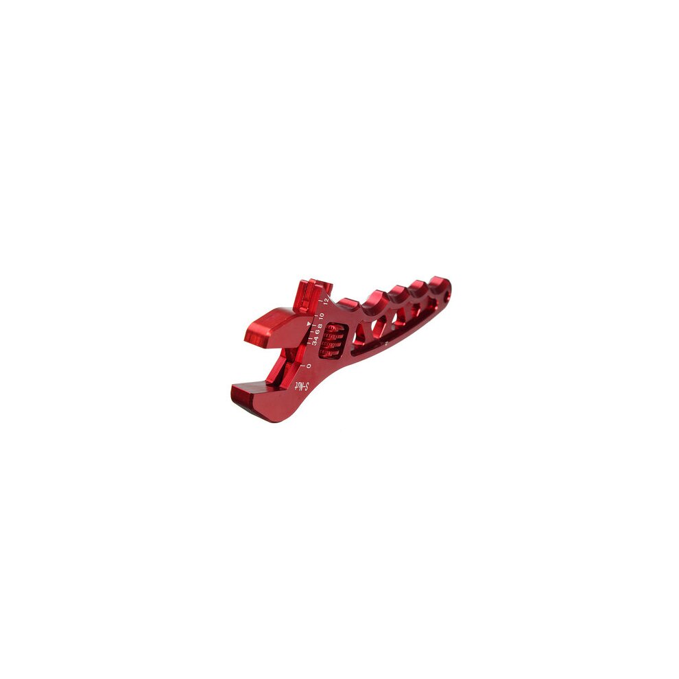3AN-12AN Adjustable Aluminum Alloy Wrench Fitting Tools Spanner Red